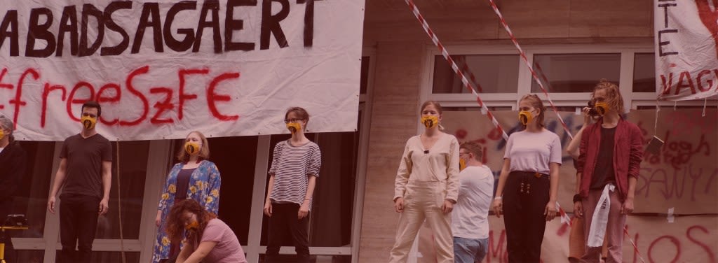 Another protest image