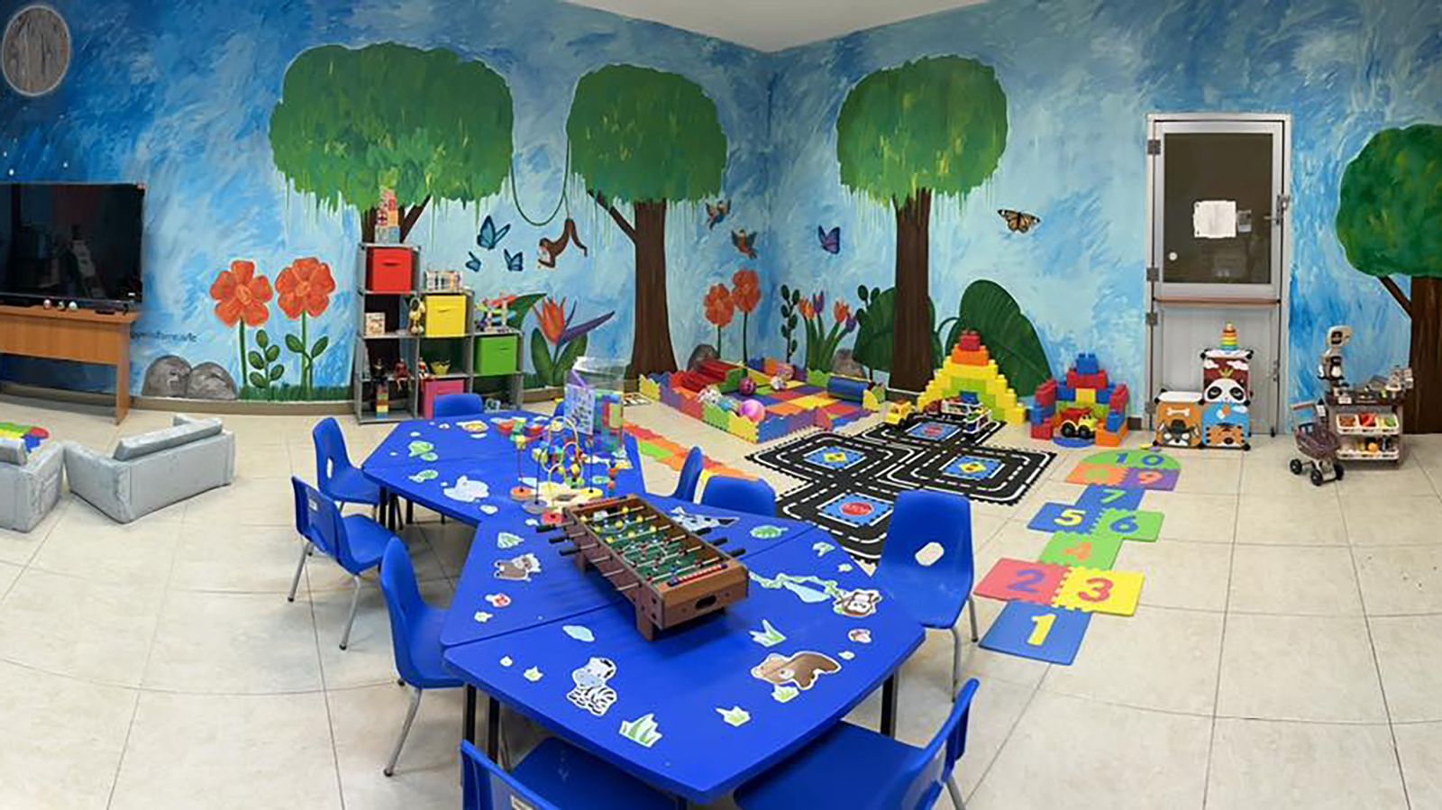 Playroom in hospital