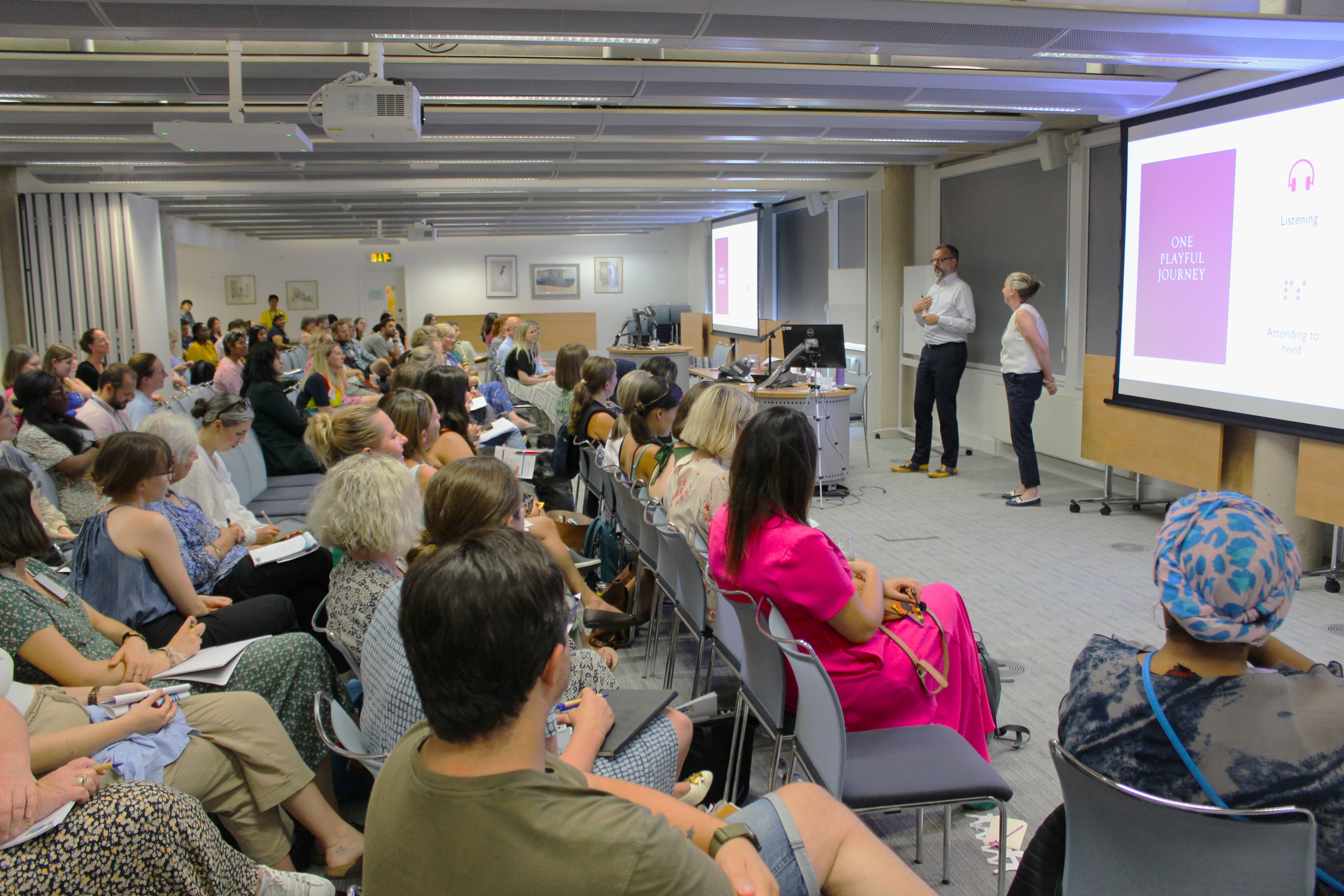 James Biddulph and Aimee Durning, University of Cambridge Primary School. 