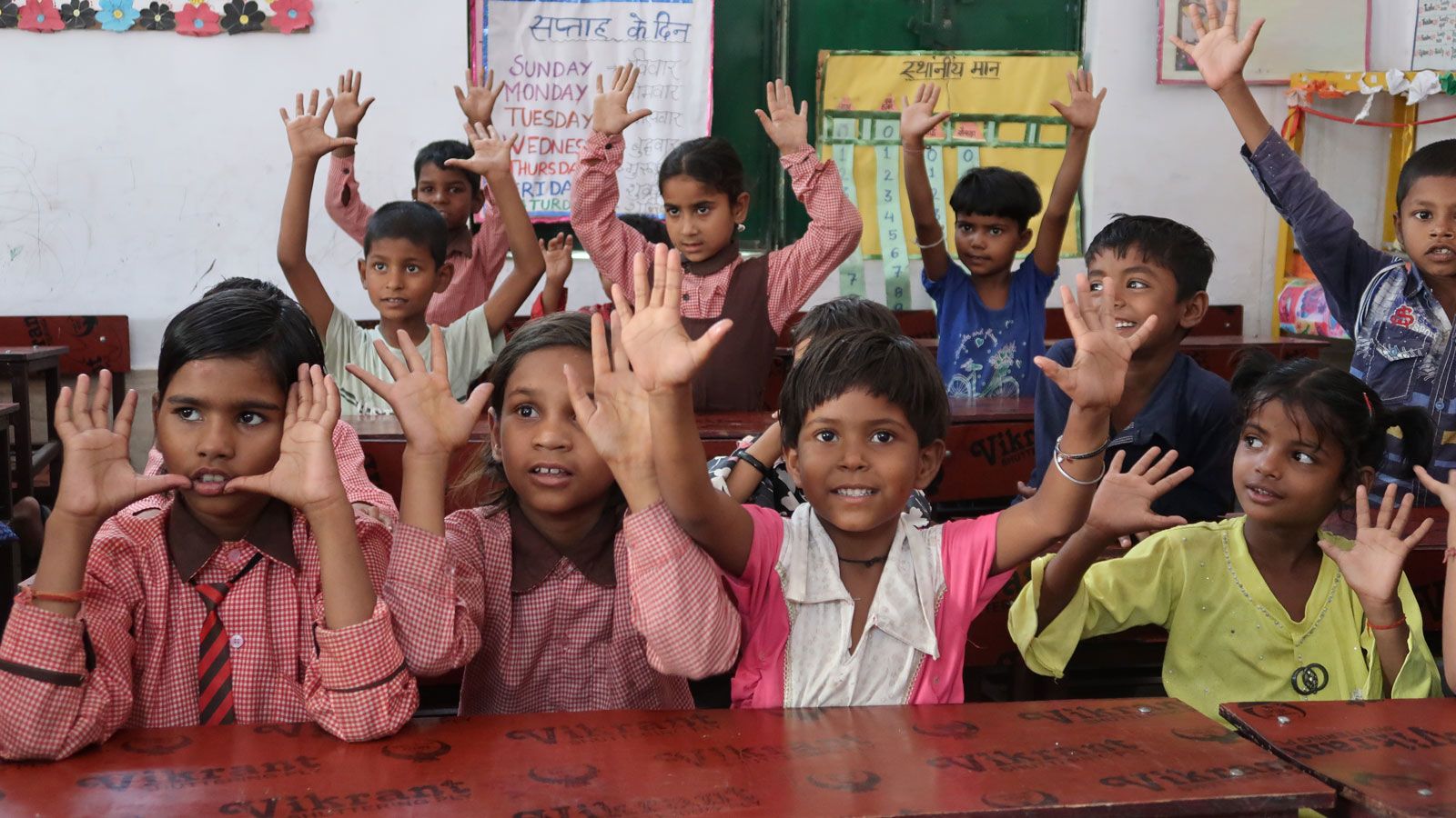 Students in classroom