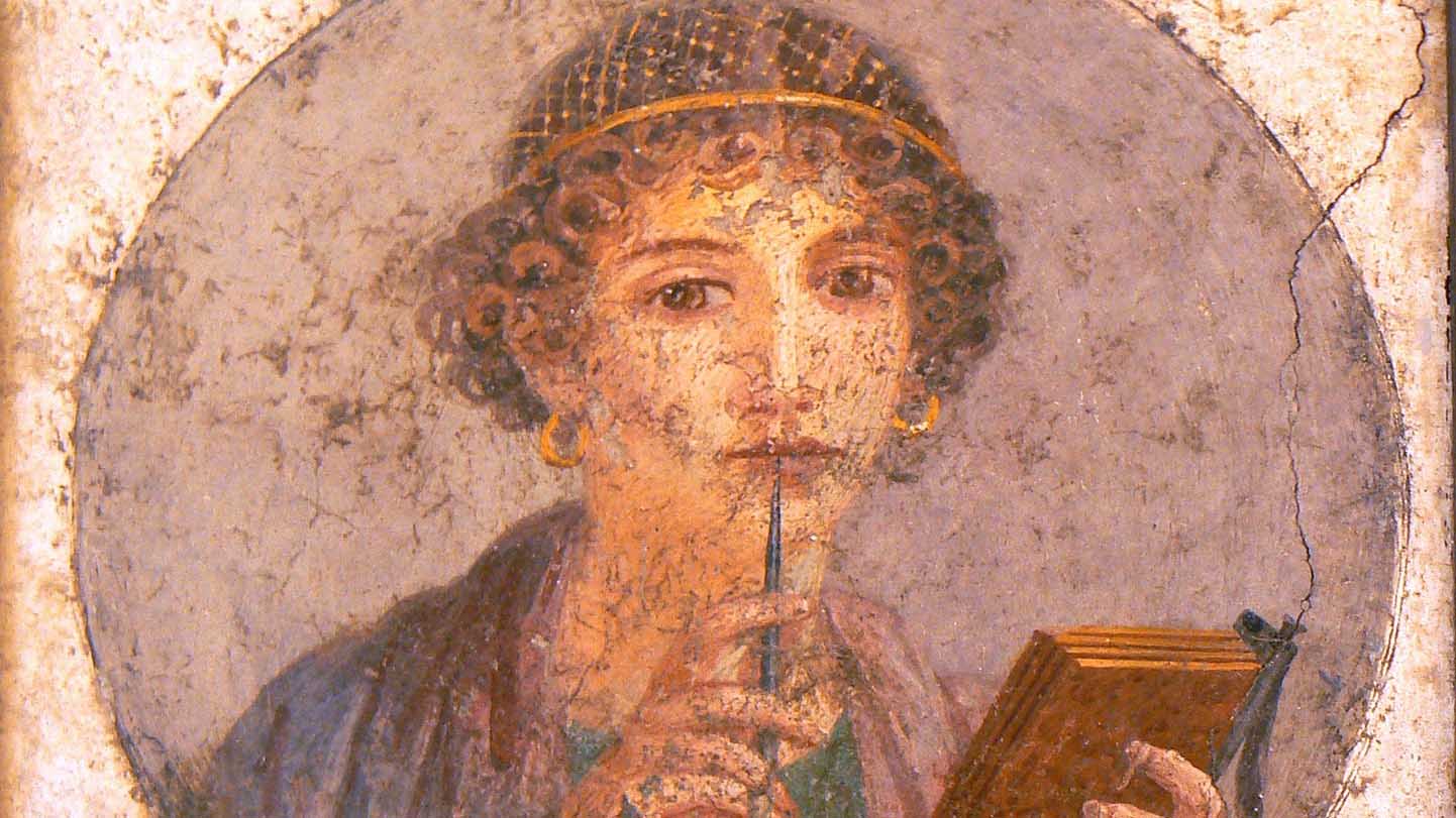 Portrait of Sappho. Makamuki0, via Pixabay.