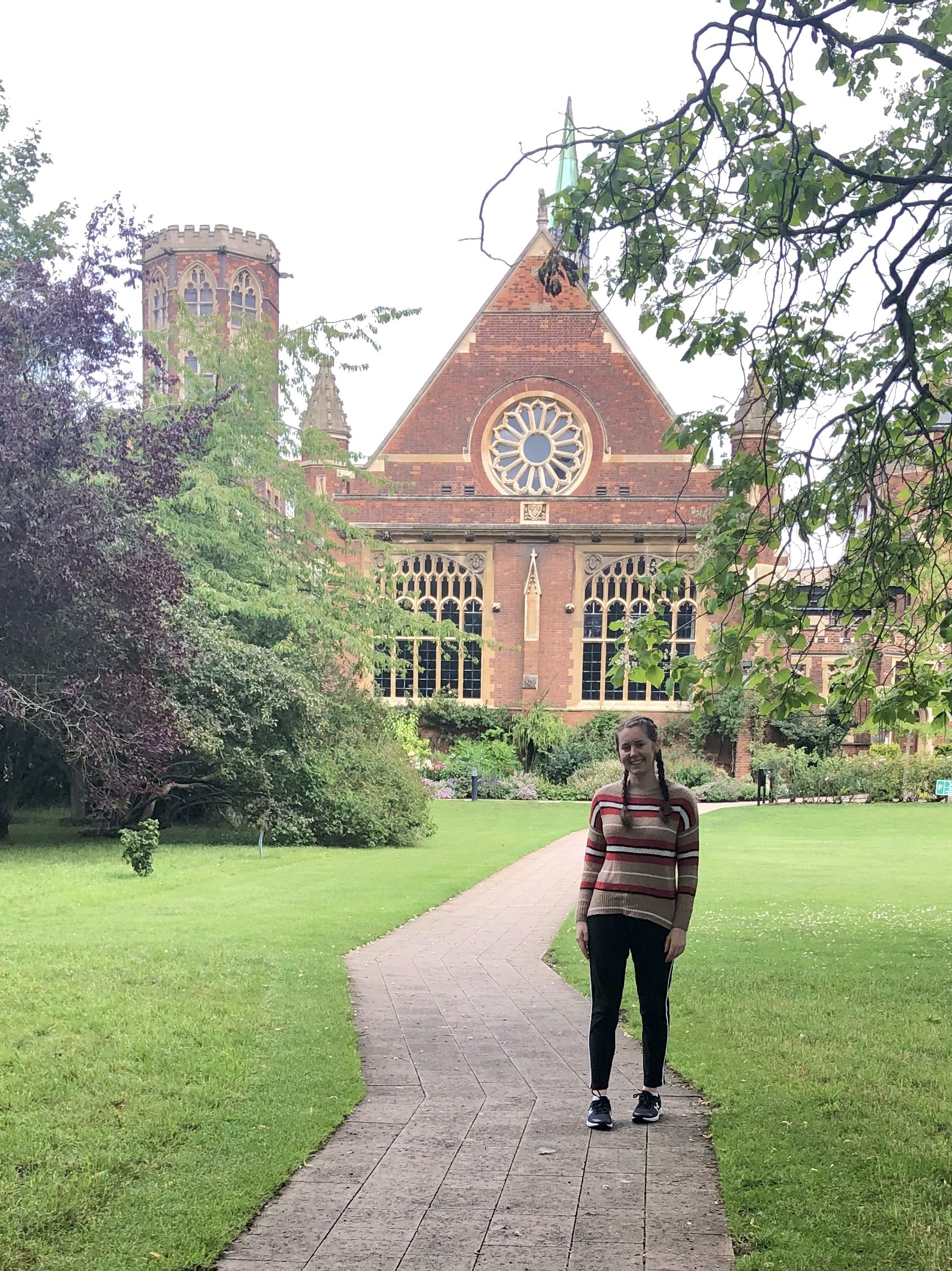Emily at Homerton College
