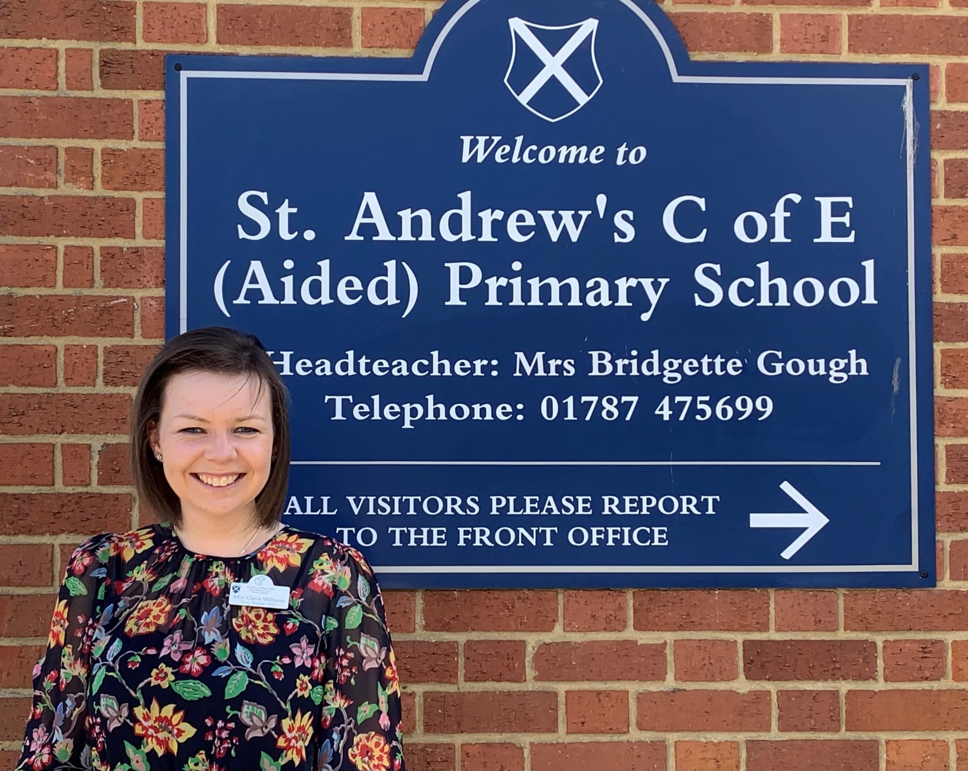 Claire Williams teaches at St Andrew's Primary School in Halstead