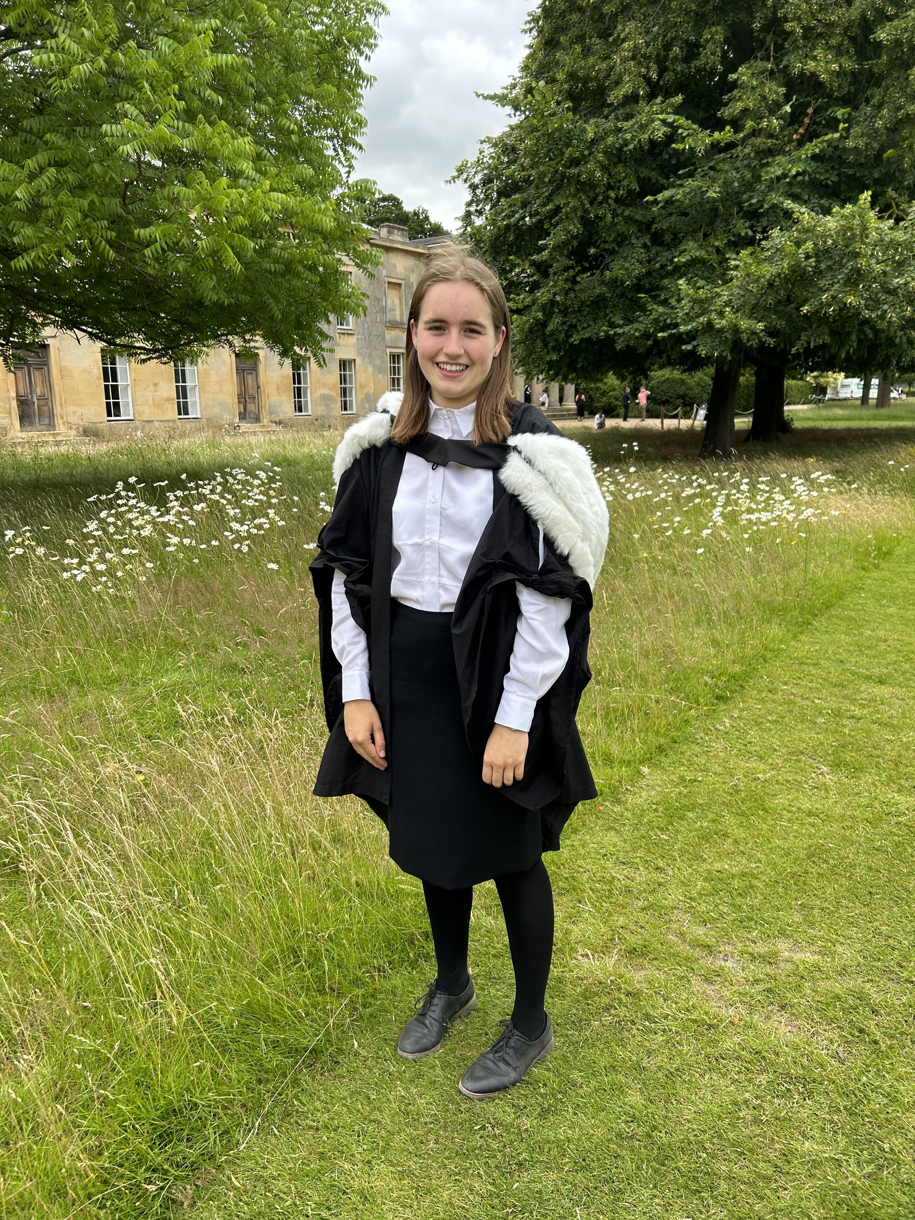 Bethany at her graduation